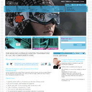 Website for Camp Fortune